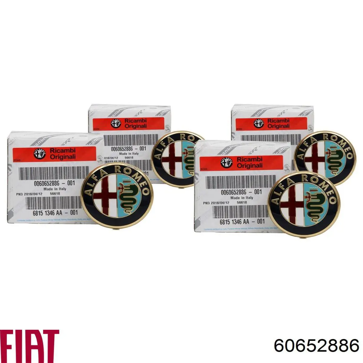  Fiat/Alfa/Lancia 60652886 ціна, від 16.13 USD