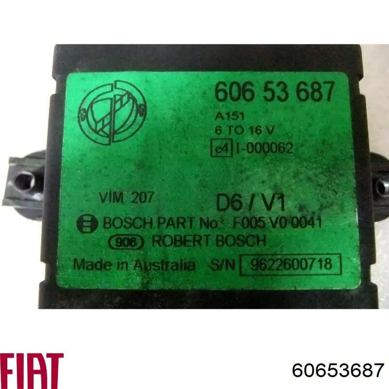 60653687 Fiat/Alfa/Lancia 