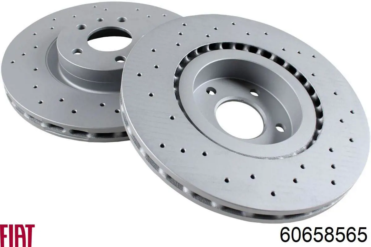 Диск переднього гальма Fiat/Alfa/Lancia 60658565 ціна, від 31.34 USD