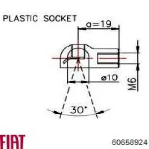 60658924 Fiat/Alfa/Lancia Стійка капота