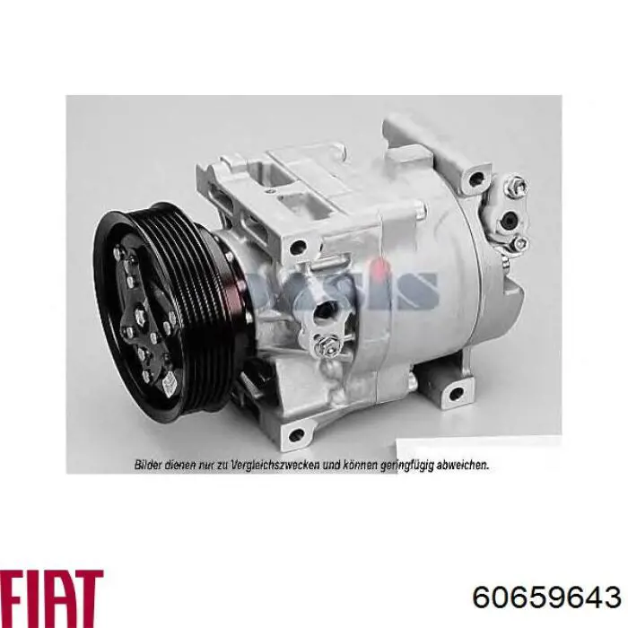 Купити 60659643 Fiat/Alfa/Lancia Компресор кліматичної установки