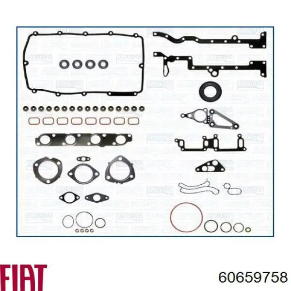 Прокладка ГБЦ Fiat/Alfa/Lancia 60659758 ціна, від 19.02 USD