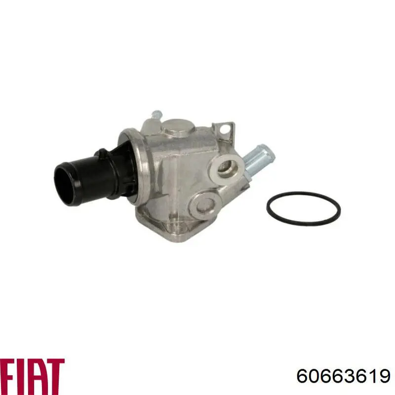Купити 60663619 Fiat/Alfa/Lancia Термостат в корпусі