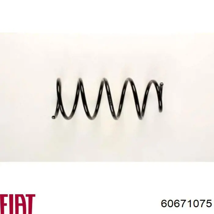 Пружина задня Fiat/Alfa/Lancia 60671075 ціна, від 39.83 USD
