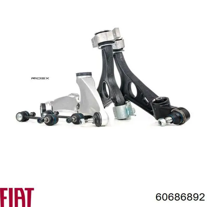 60686892 Fiat/Alfa/Lancia Важіль передньої підвіски нижній, правий