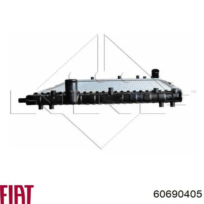 Радіатор основний Fiat/Alfa/Lancia 60690405 ціна, від 63.65 USD