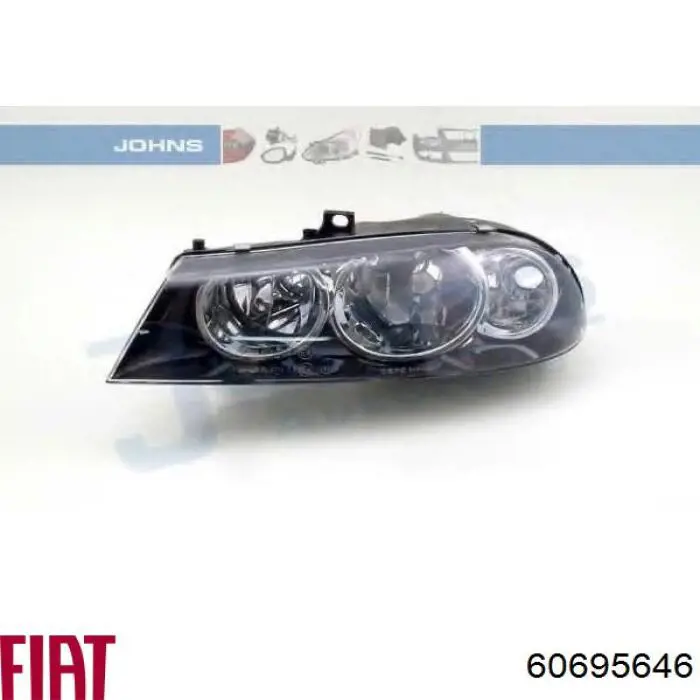 Фари Fiat/Alfa/Lancia 60695646 ціна, від 87.76 USD