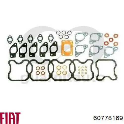 Комплект прокладок двигуна, верхній 60778169 Fiat/Alfa/Lancia