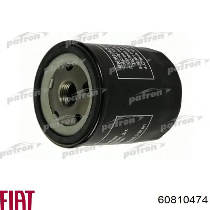 Масляний фільтр двигуна Fiat/Alfa/Lancia 60810474 ціна, від 5.82 USD