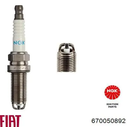 Свічки автомобільні Fiat/Alfa/Lancia 670050892 ціна, від 27.30 USD