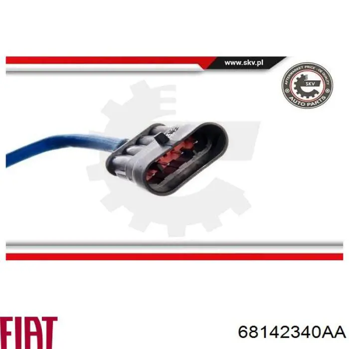 Купити 68142340AA Fiat/Alfa/Lancia Лямбда зонд, датчик кисню