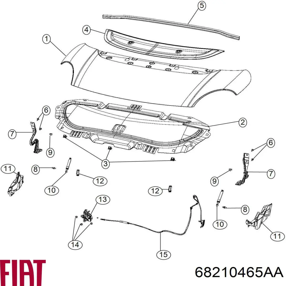 68210465AA Fiat/Alfa/Lancia 