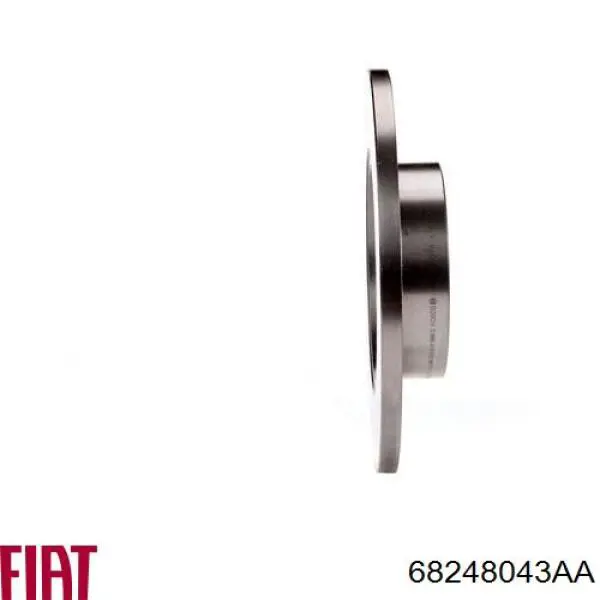 Диск гальмівний задній Fiat/Alfa/Lancia 68248043AA