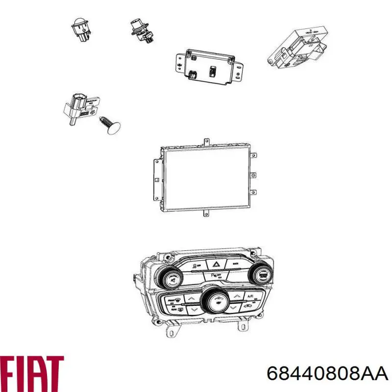  68440808AA Fiat/Alfa/Lancia