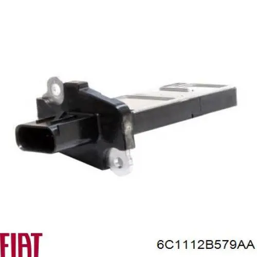 Датчик масової витрати повітря Fiat/Alfa/Lancia 6C1112B579AA ціна, від 29.32 USD