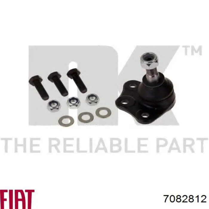 Кульова опора, нижня Fiat/Alfa/Lancia 7082812 ціна, від 11.25 USD