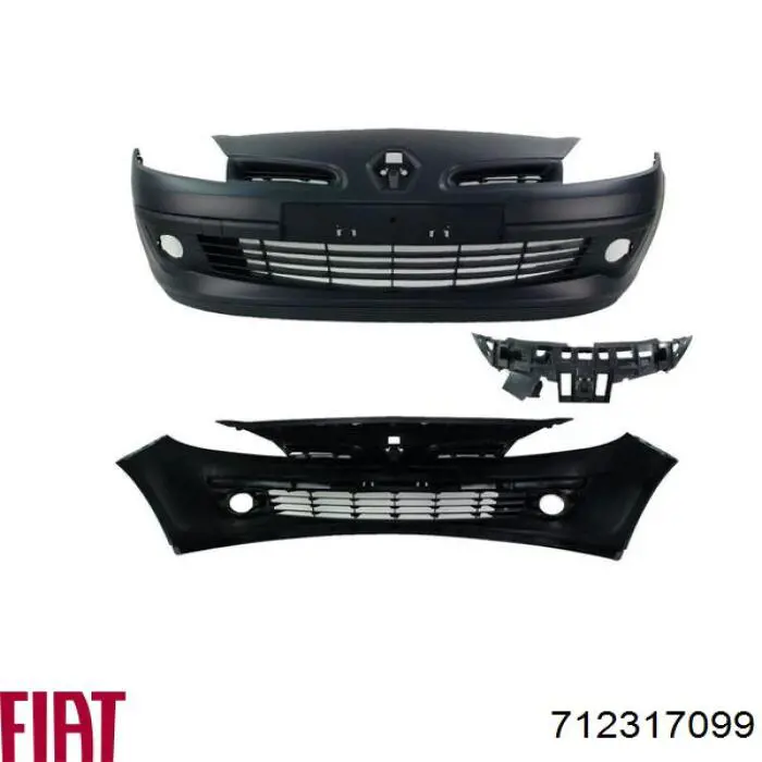 Бампер на авто Polcar 4202071 ціна, від 67.25 USD