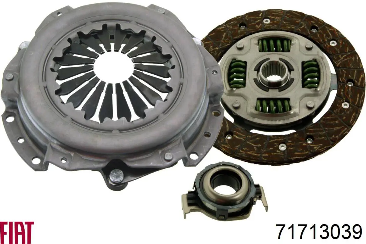 Комплект зчеплення (3 частини) Fiat/Alfa/Lancia 71713039 ціна, від 75.93 USD