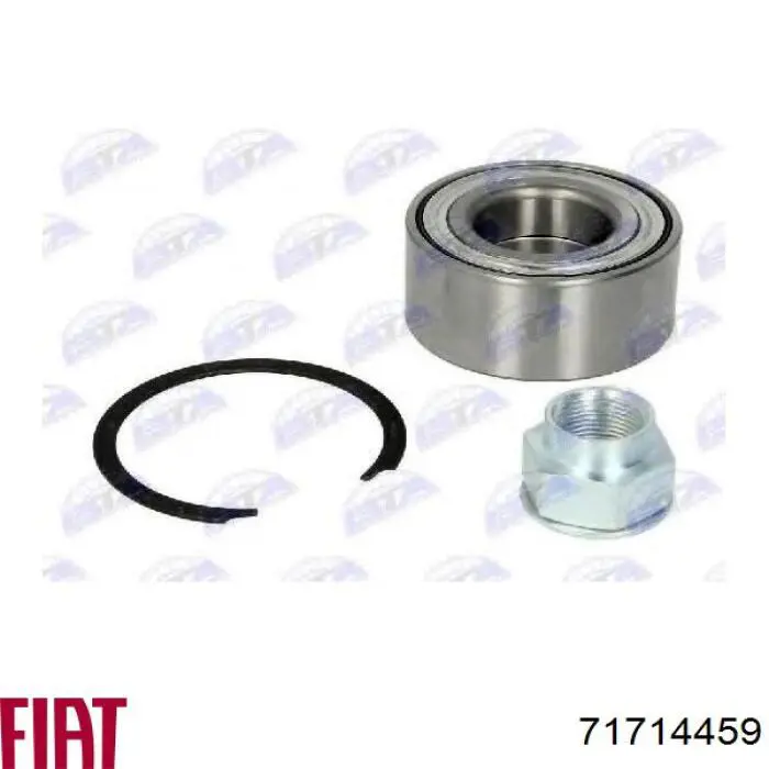Комплект підшипник маточини передньої Fiat/Alfa/Lancia 71714459 ціна, від 16.50 USD
