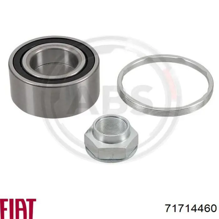 Комплект підшипник маточини передньої Fiat/Alfa/Lancia 71714460 ціна, від 18.75 USD