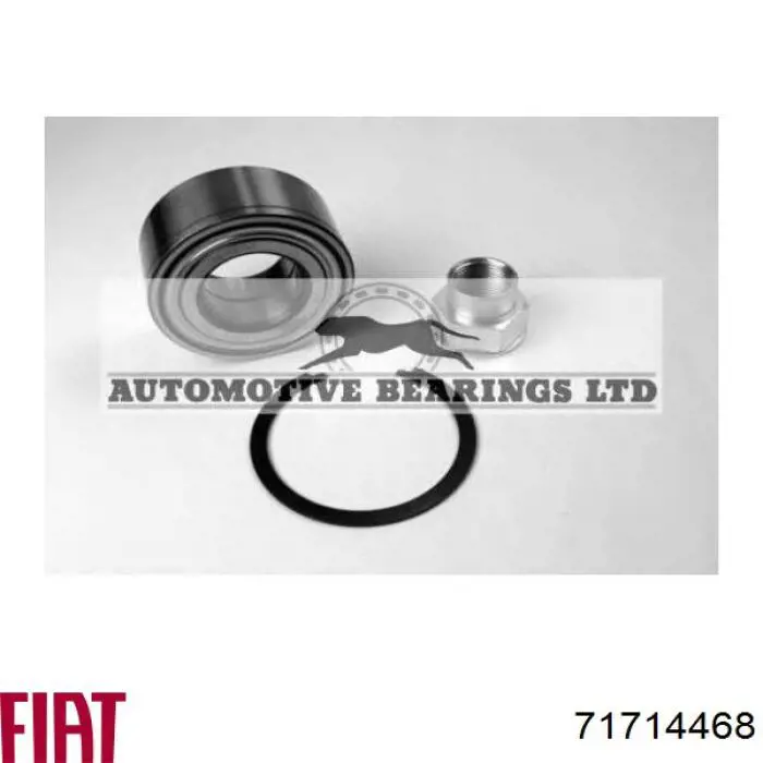 Комплект підшипник маточини передньої Fiat/Alfa/Lancia 71714468 ціна, від 19.01 USD