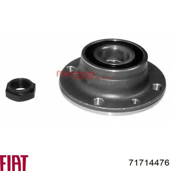 Маточина заднього колеса Fiat/Alfa/Lancia 71714476