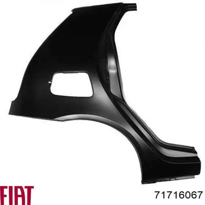 Купити 71716067 Fiat/Alfa/Lancia Крило заднє ліве