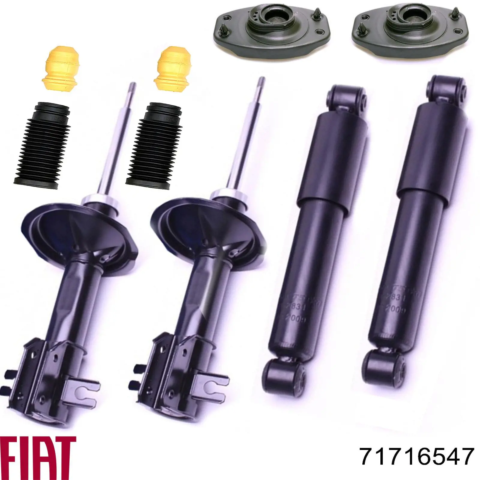 Стойка амортизатора передняя Fiat/Alfa/Lancia 71716547 ціна, від 44.07 USD