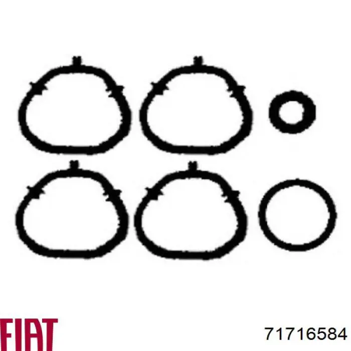 Прокладка впускного колектора Fiat/Alfa/Lancia 71716584 ціна, від 4.01 USD