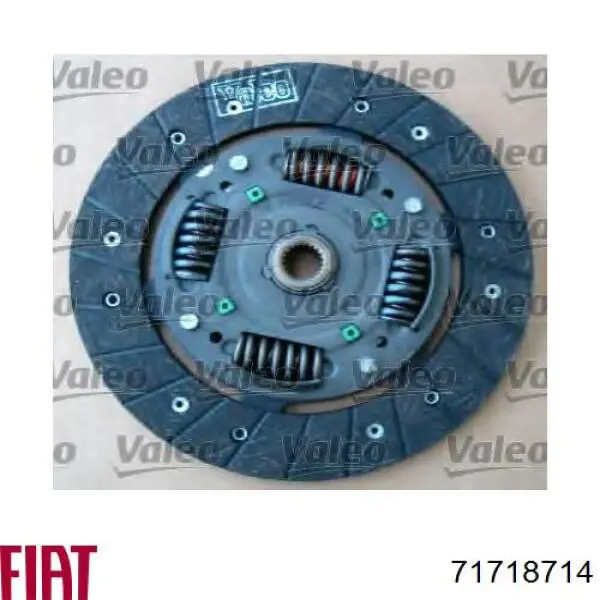 Комплект зчеплення (3 частини) Fiat/Alfa/Lancia 71718714 ціна, від 63.45 USD