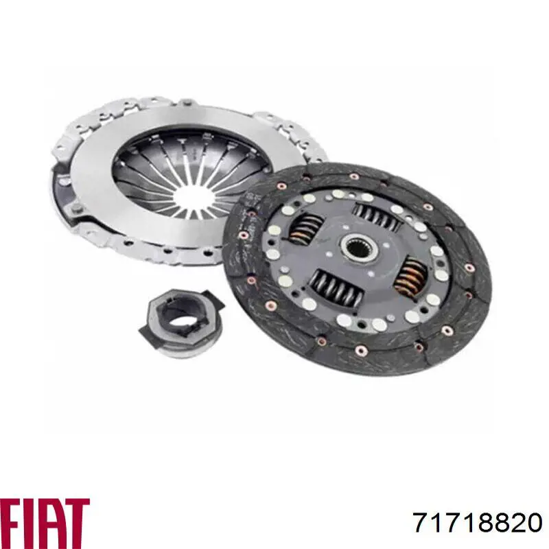 Купити 71718820 Fiat/Alfa/Lancia Комплект зчеплення (диск, корзина, підшипник)