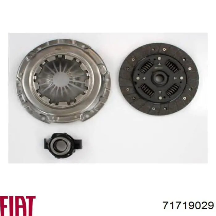 Комплект зчеплення (3 частини) Fiat/Alfa/Lancia 71719029 ціна, від 106.59 USD