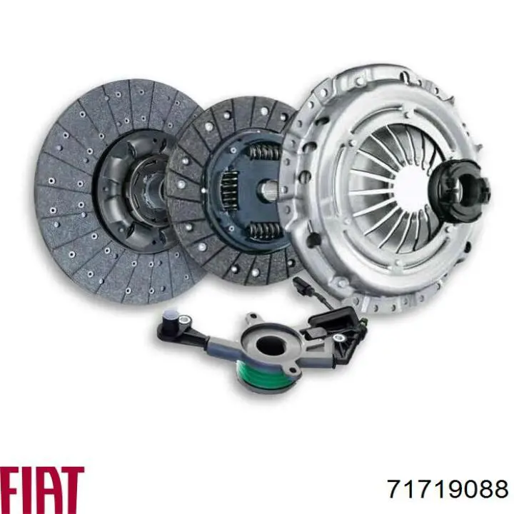 Купити 71719088 Fiat/Alfa/Lancia Комплект зчеплення (диск, корзина, підшипник)