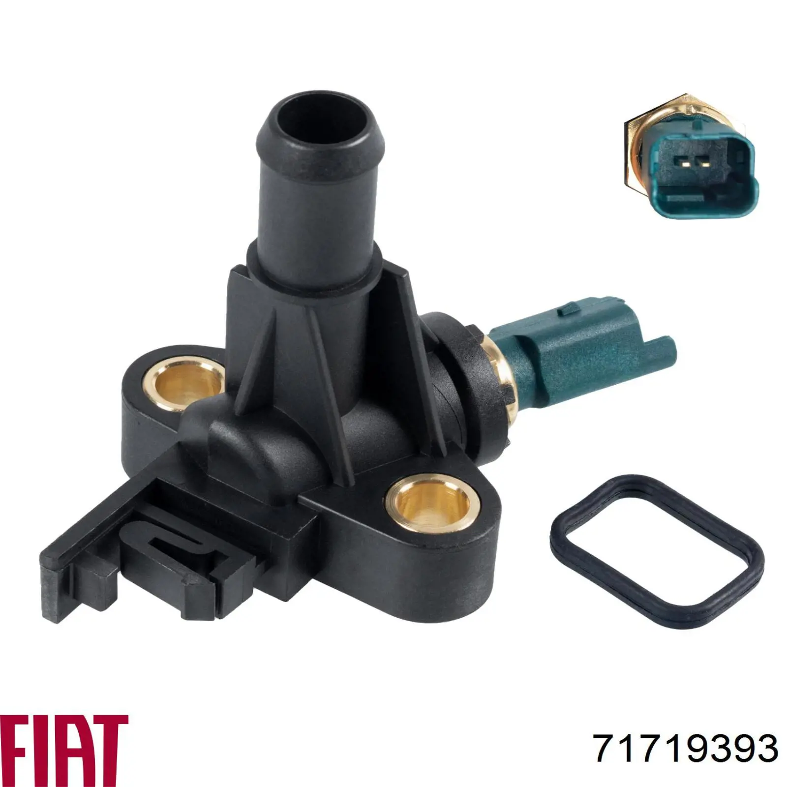Термодатчик охолоджуючої рідини Fiat/Alfa/Lancia 71719393 ціна, від 14.68 USD