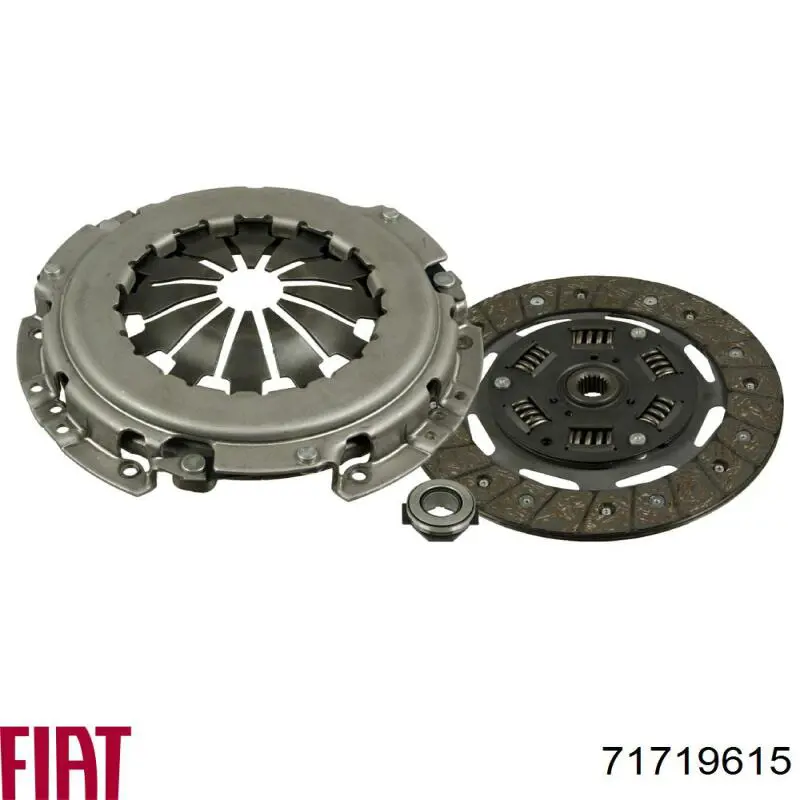 Комплект зчеплення (3 частини) Fiat/Alfa/Lancia 71719615 ціна, від 63.23 USD
