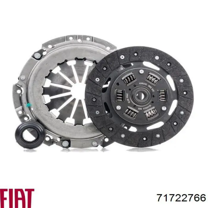Купити 71722766 Fiat/Alfa/Lancia Комплект зчеплення (диск, корзина, підшипник)