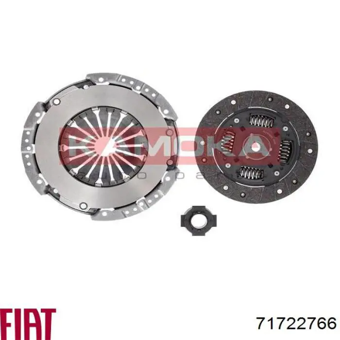 Комплект зчеплення (3 частини) Fiat/Alfa/Lancia 71722766 ціна, від 61.83 USD