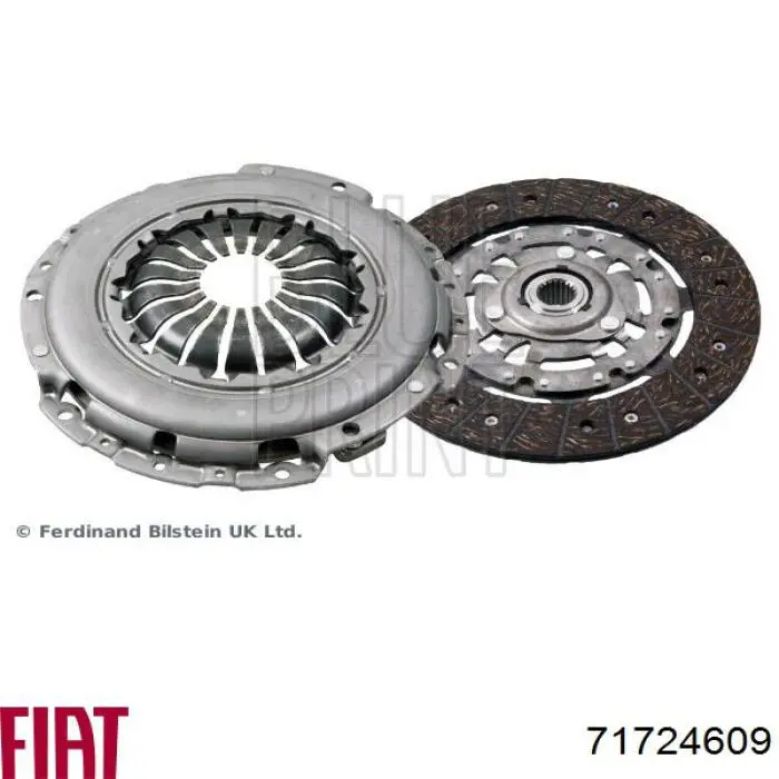 Купити 71724609 Fiat/Alfa/Lancia Комплект зчеплення (диск, корзина, підшипник)
