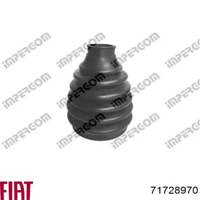 71728970 Fiat/Alfa/Lancia Пильник ШРУСа зовнішній, передній піввісі