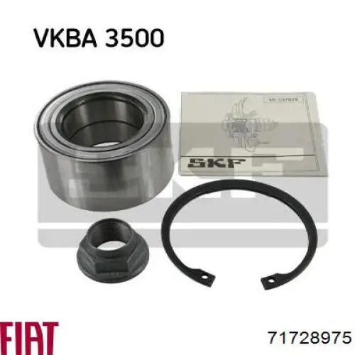 Купити 71728975 Fiat/Alfa/Lancia Підшипник задньої ступиці