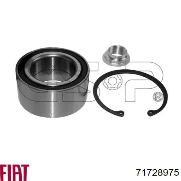 Підшипник маточини задньої Fiat/Alfa/Lancia 71728975 ціна, від 28.86 USD