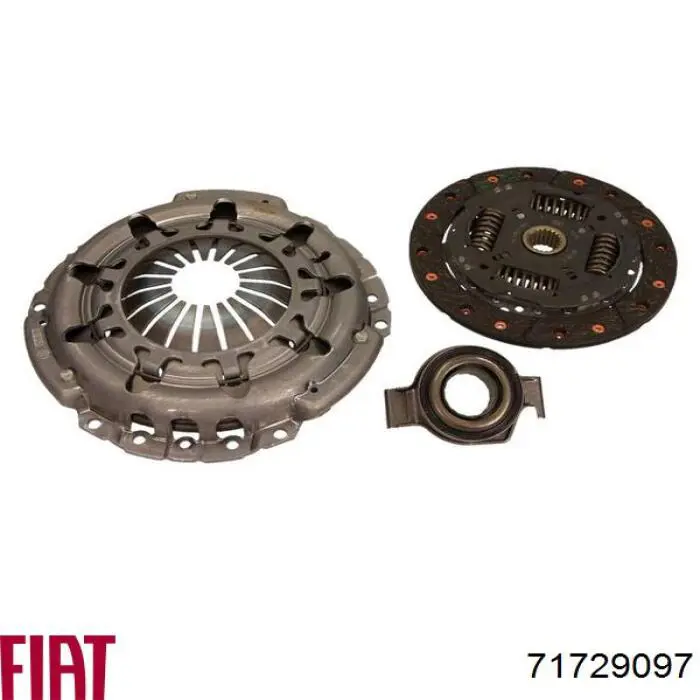 Комплект зчеплення (3 частини) Fiat/Alfa/Lancia 71729097 ціна, від 79.75 USD