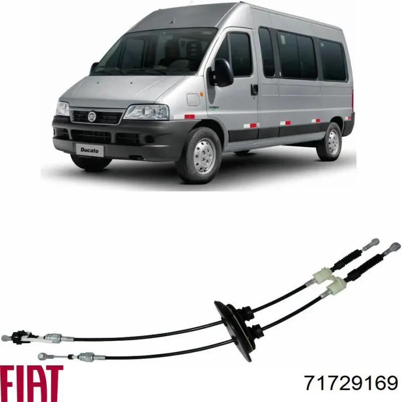 Трос перемикання передач, здвоєний Fiat/Alfa/Lancia 71729169 ціна, від 60.57 USD