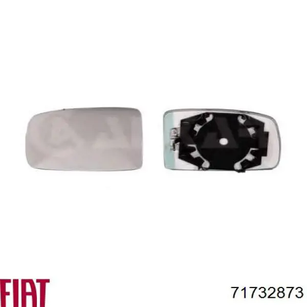 Купити 71732873 Fiat/Alfa/Lancia Скло дзеркала заднього виду, правого