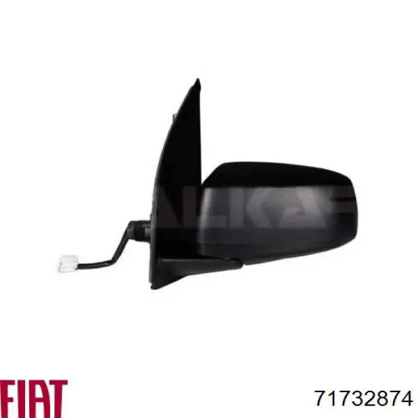 Ліве бічне дзеркало Fiat/Alfa/Lancia 71732874 ціна, від 2149.04 USD