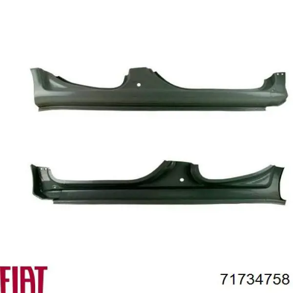 Купити 71734758 Fiat/Alfa/Lancia Поріг зовнішній лівий