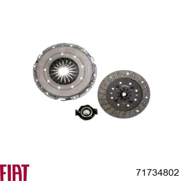 Комплект зчеплення (3 частини) Fiat/Alfa/Lancia 71734802 ціна, від 152.86 USD