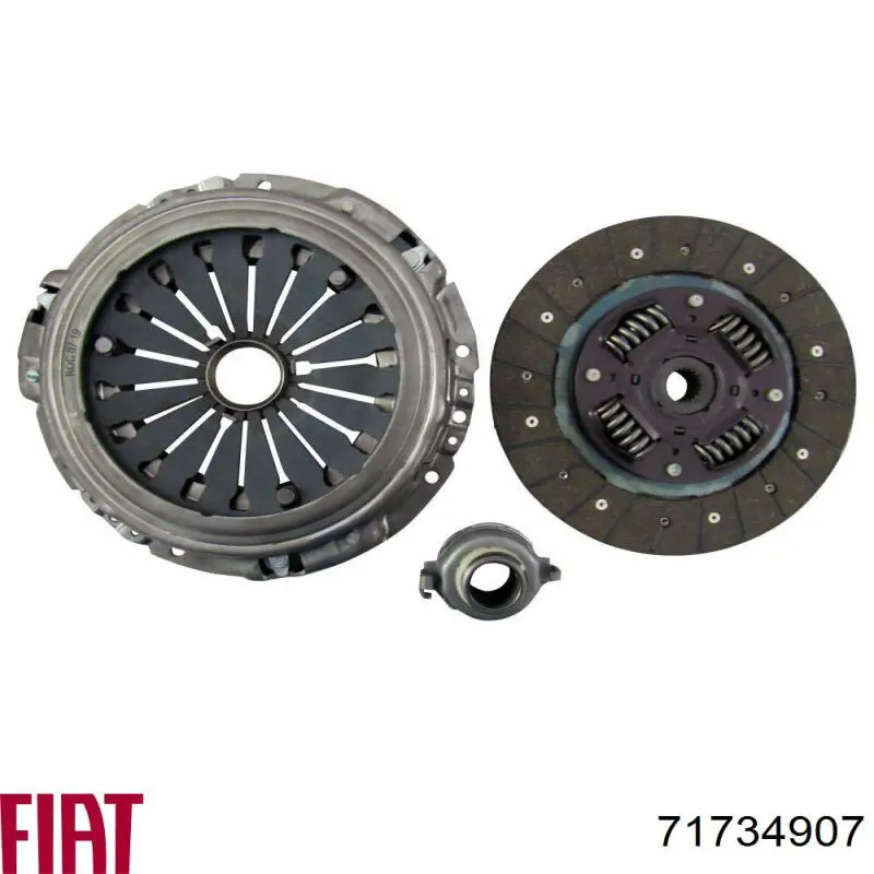 Купити 71734907 Fiat/Alfa/Lancia Комплект зчеплення (диск, корзина, підшипник)