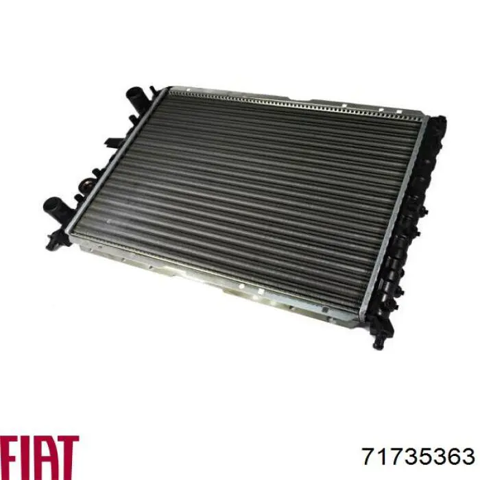 Радіатор основний Fiat/Alfa/Lancia 71735363 ціна, від 58.76 USD