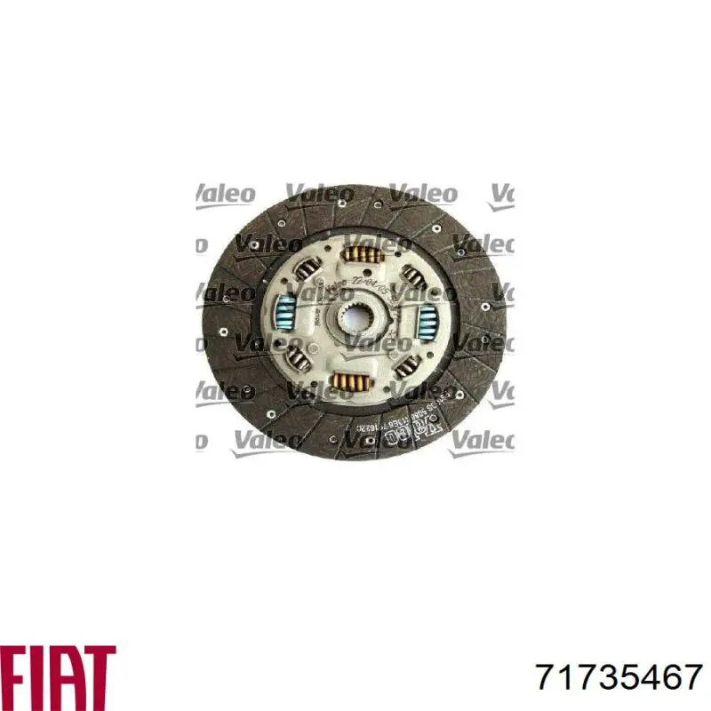 Комплект зчеплення (3 частини) Fiat/Alfa/Lancia 71735467 ціна, від 99.90 USD